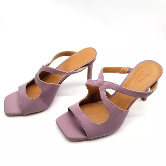 Nordstrom Rack Women Adison Heeled Slide Sandals - Picture 1 of 3